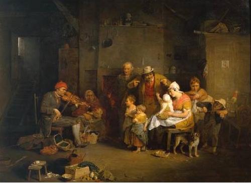 Sir David Wilkie The Blind Fiddler